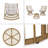 CHAIR & SIDE TABLE