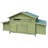 Spacious Wooden Chicken Coop For Outdoor Use With Dual Nesting Boxes And Two Free-range Doors For Easy Access