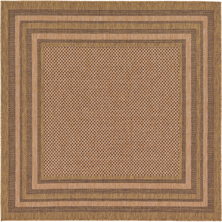 Arieyanna Geometric Indoor / Outdoor Rug