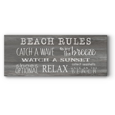 " Beach Rules "