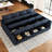 Allinson 13-Piece Oversized 112.6'' Wide Velvet Freely Combined Modular Sofa Bed King Sleeper Variable Livingroom Large U Shaped Sofa Storage Couch-101644864