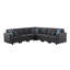 Canapé modulaire réversible en lin Solina-1492595785