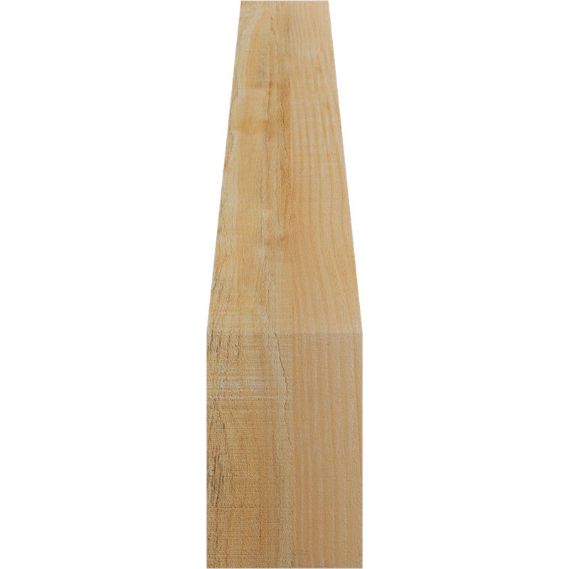 Attelle de genou Funston, Sapin de Douglas, Brute, H 28 po x l 6 po x P 24 po
