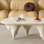 Table basse de style crème au design créatif