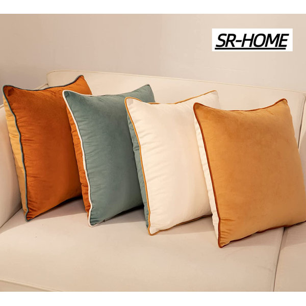 SR-HOME Velvet Pillow Cover