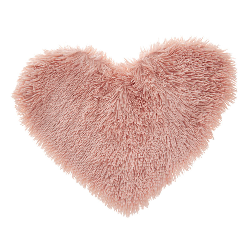 Antuane Cotton Novelty Cushion Cover, Pink