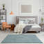 Myshaggy Collection Rugs Solid Design in Duck egg blue-1318494858