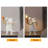 Puppy Dog Table Lamp,Decorative Desk Light With E12 Base (Not Included Bulb)