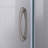 36'' W x 36'' D x 78'' H Semi-Frameless Round Shower Enclosure-84076647
