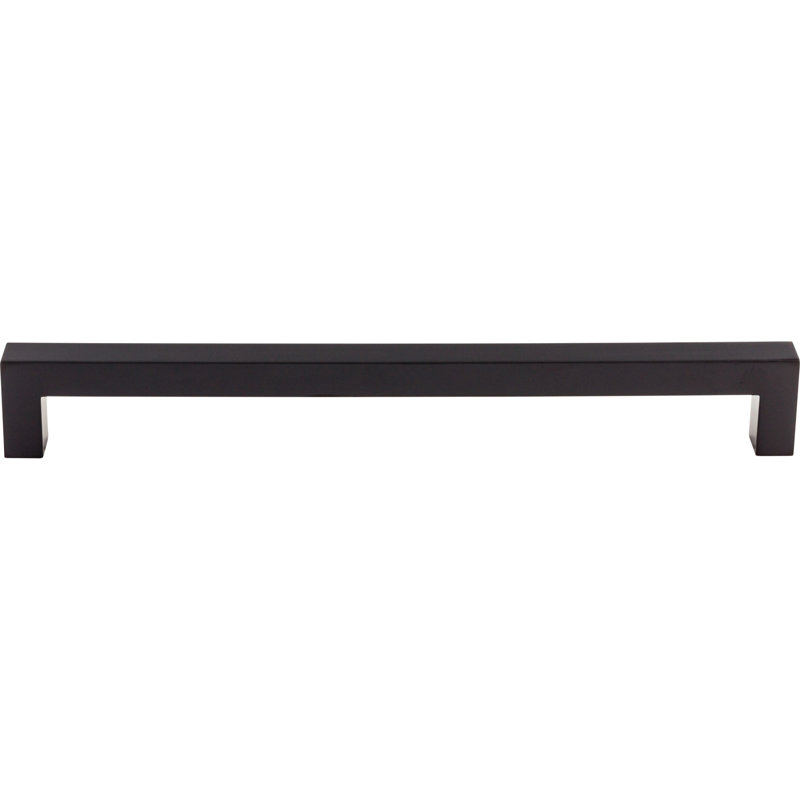 Nouveau Appliance Pull, Flat Black, 12" Center to Center