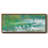 Chartreuse & Aqua I- Framed Canvas-111269067