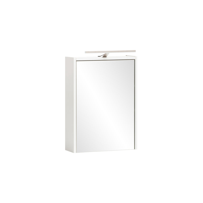 Rayel Mirrored Bathroom Cabinets with Mirror Adjustable Shelves