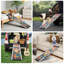 Rampe rétractable pour chien en aluminium pour voitures, camions, marches pour animaux de compagnie antidérapantes portatives avec motifs colorés