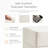 Munt Chenille Ottoman With Hidden Storage Compartment-955314905