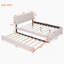 Lit plateforme tapissier avec gigogne et grand lit Teddy-304576282-304576263