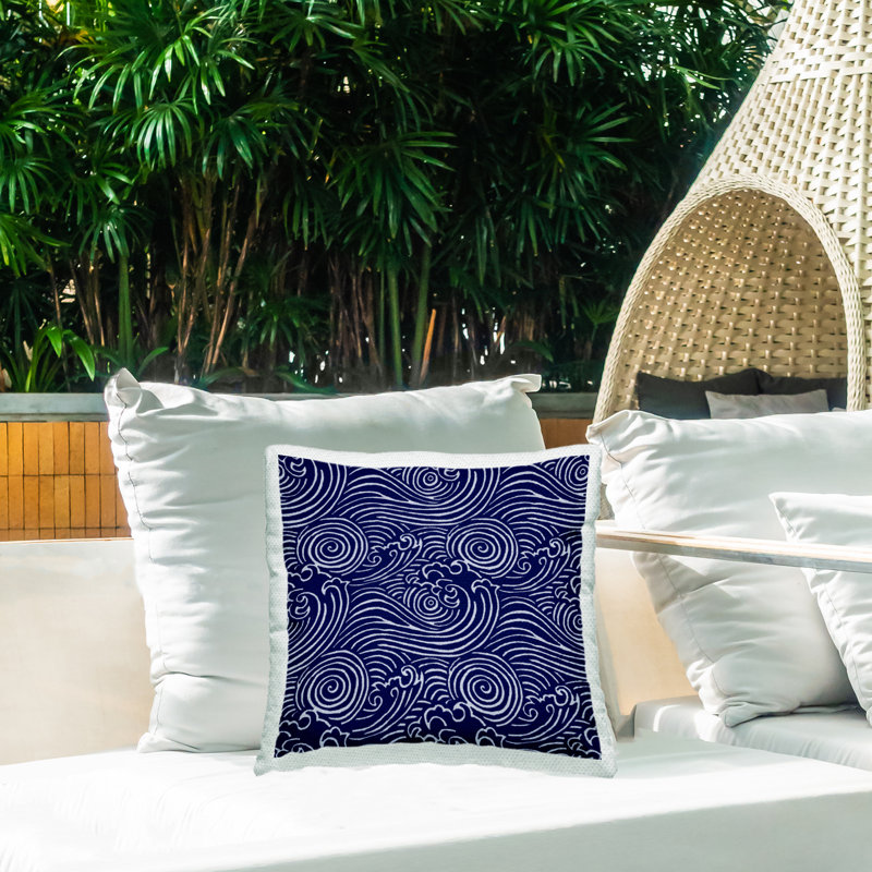 Coussin décoratif abstrait intérieur / extérieur