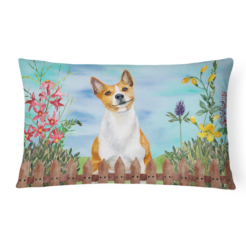  Coussin intérieur / extérieur Basenji Spring