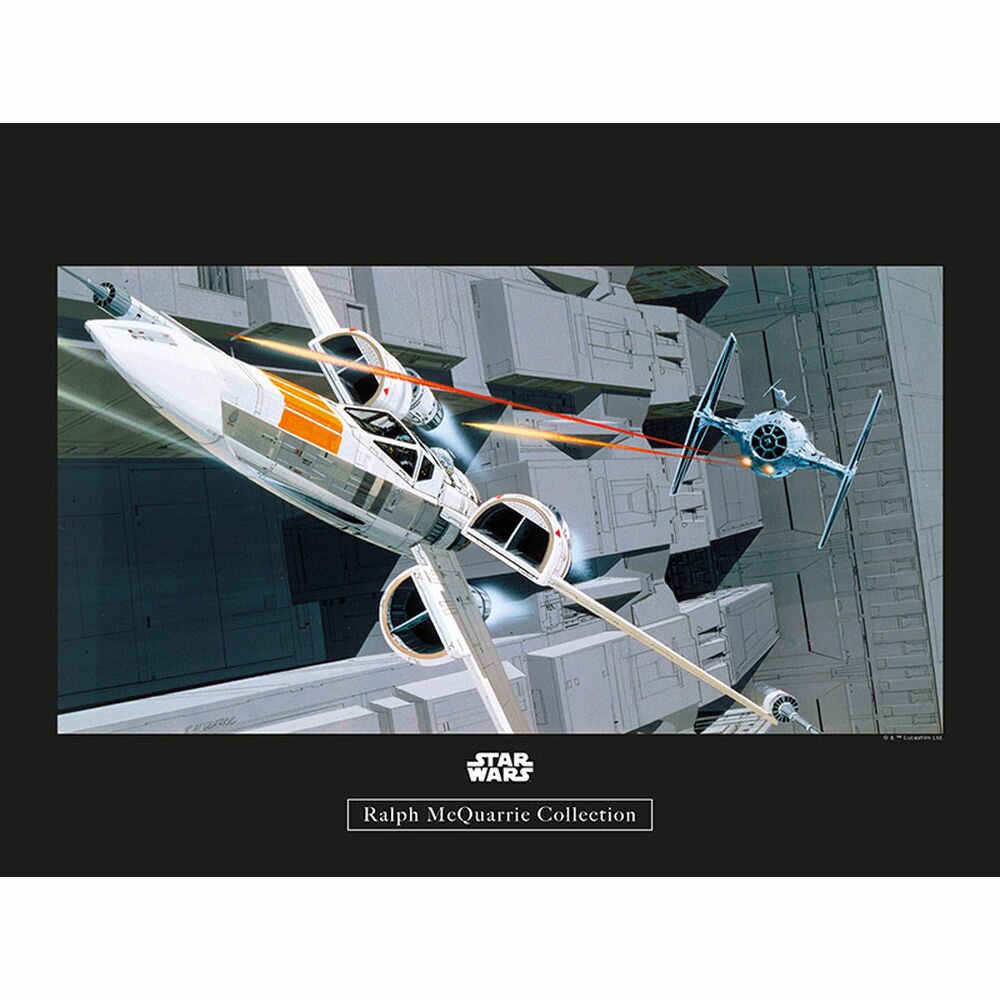 Poster Star Wars Rmq X-Wing vs Tie-Fighter