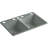 Deerfield 33" L x 22" W Double Basin Drop-In Kitchen Sink with Accessories-19195777-13237461