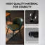 Chaise de salle à manger rembourrée en similicuir (ensemble de 4)-1924579675-1926161367