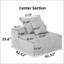 Canapé modulaire surdimensionné Modern-1694680761