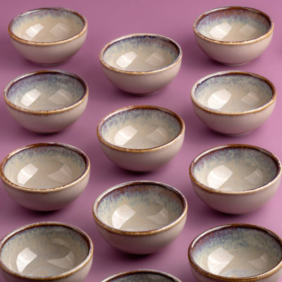 Bol empilable en porcelaine SPLASH BEIGE Premium