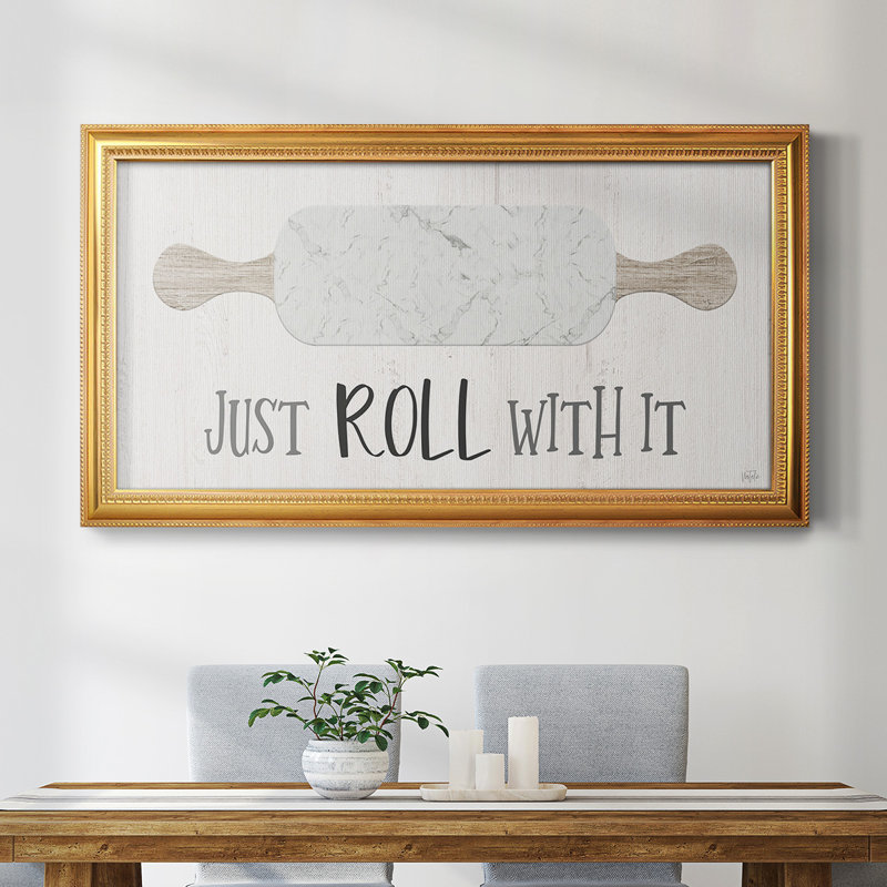 " Roll With It ", 21" H x 37" W x 1" D