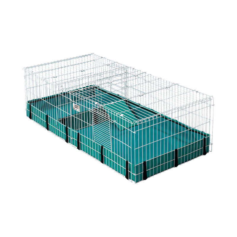 Cage pour cochons d'Inde avec habitat