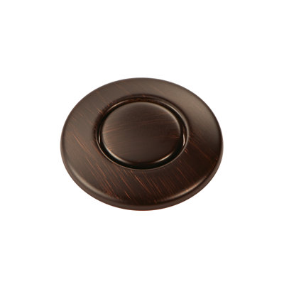 Interrupteur d'air du dessus de l'évier, bouton seulement, bronze huilé classique