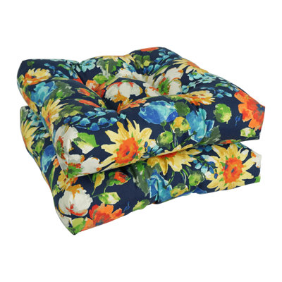 Coussin de siège d'extérieur 2 pièces August Grove®