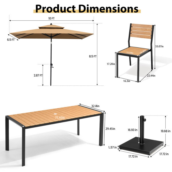 Dimensions du produit
