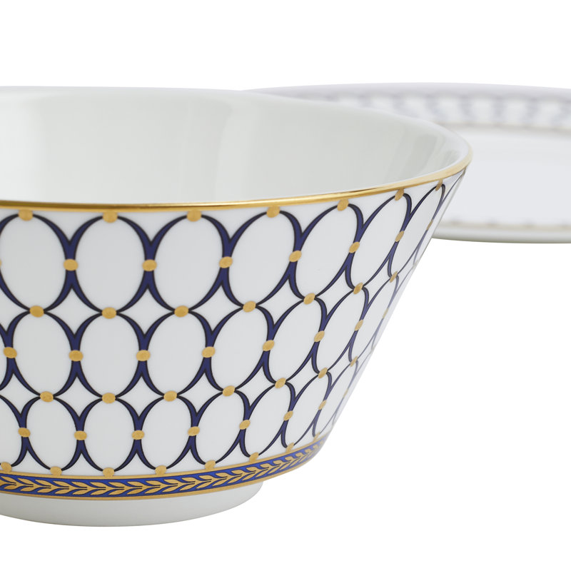 Renaissance Gold Bone China Dinnerware Set