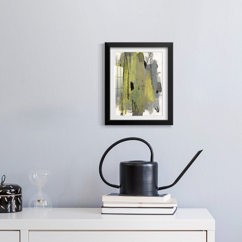 «LoftPastelI», reproduction encadrée, H 25,5 po x l 17,5 po, Noir