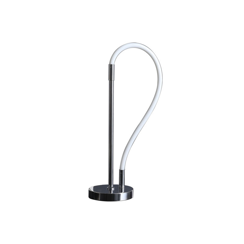 Lampe de table 20,5 po Merity, Argent