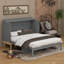 Queen Size Wall-Mounted Murphy Bed-603179365