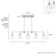 Lomawai 5 - Light Dimmable Linear Chandelier