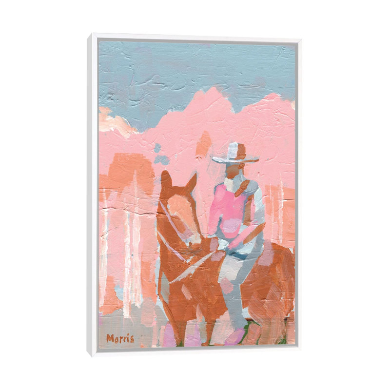 Print, 101.6 cm H x 66.04 cm W x 4.445 cm D, White
