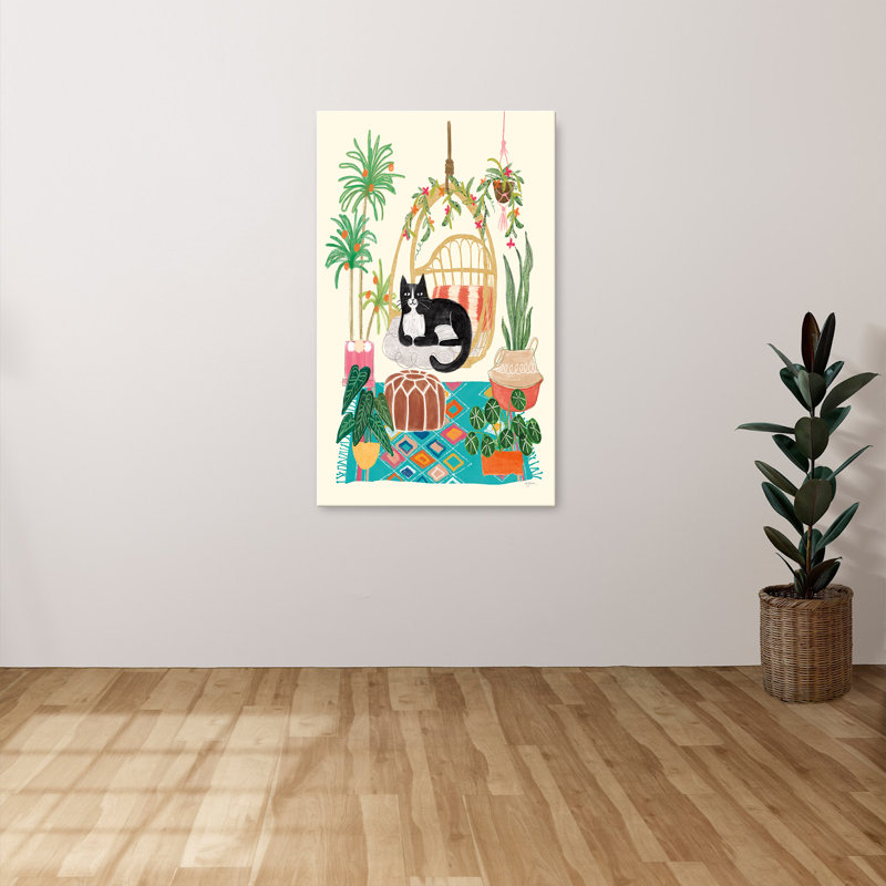 "Urban Jungle VIII Spring" par Mary Urban, reproduction sur toile, H 18 po x l 30 po