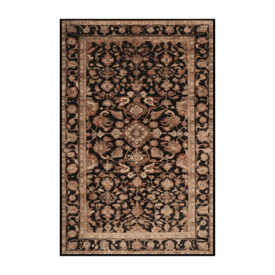 Tapis brun lavable à la machine