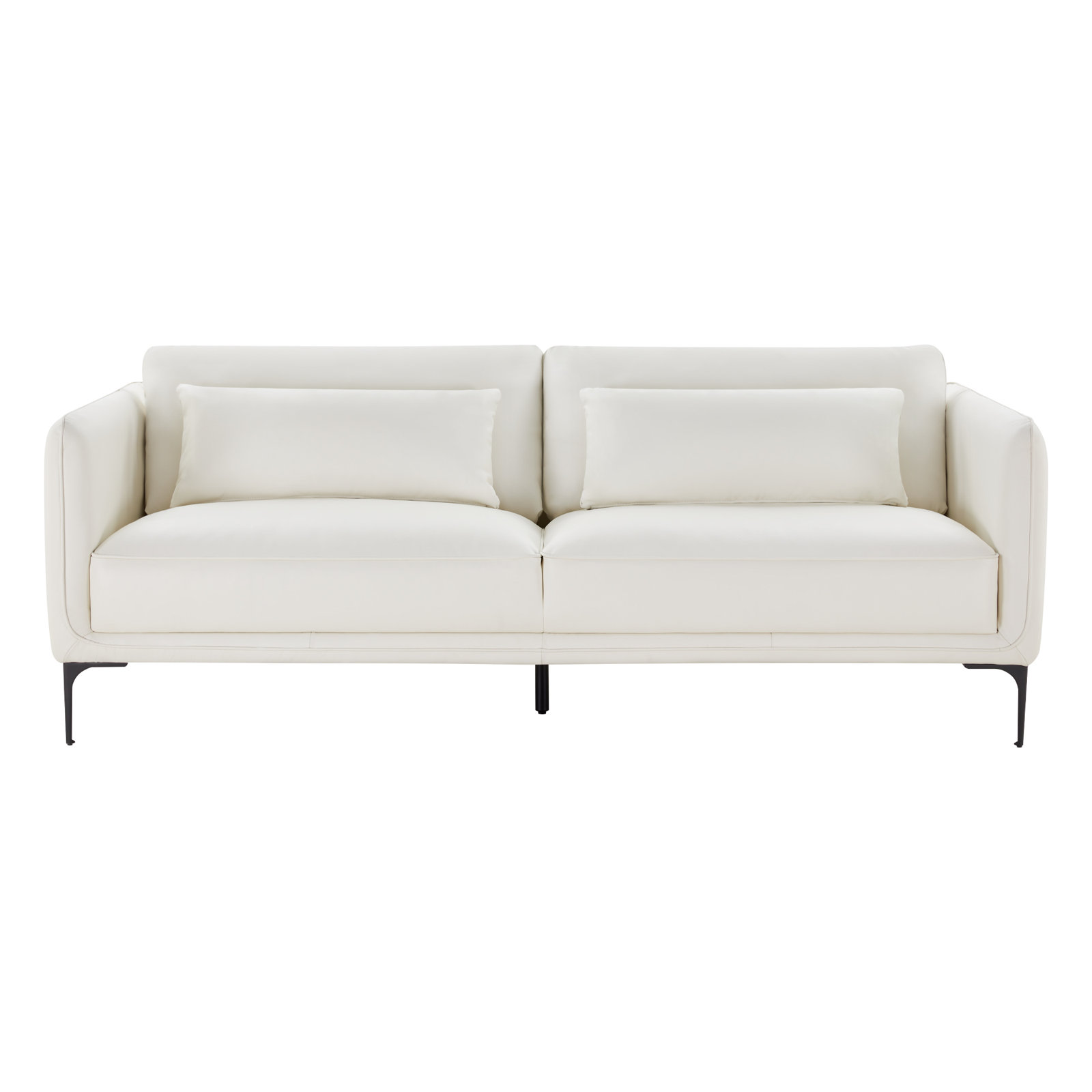 Rae 2-Piece Living Room Set, Impression White