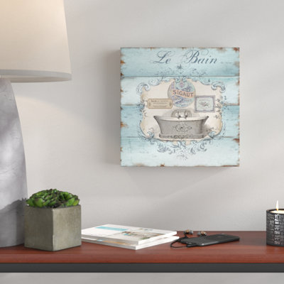French Bath by Tre Sorelle Studios - Wrapped Canvas Print