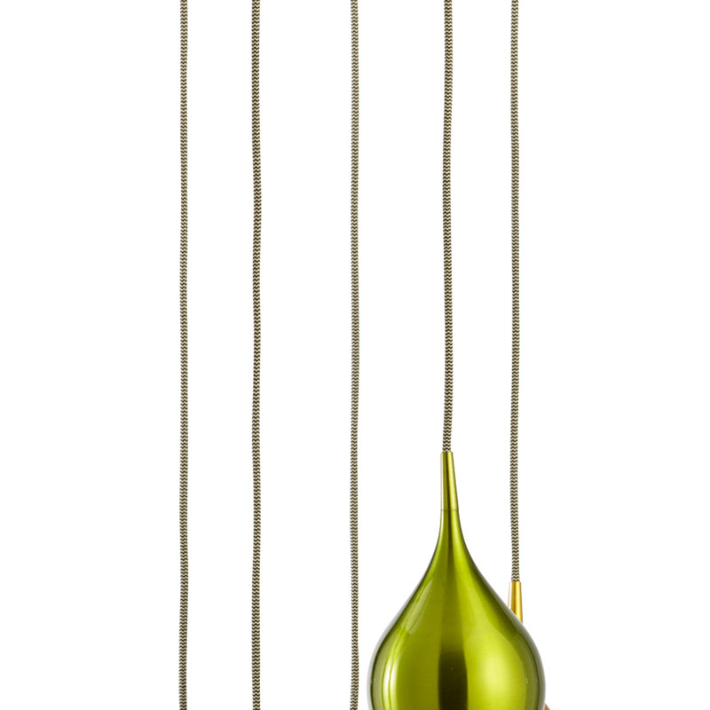 Luminaire suspendu en forme de dôme à 5 lumières Rachael