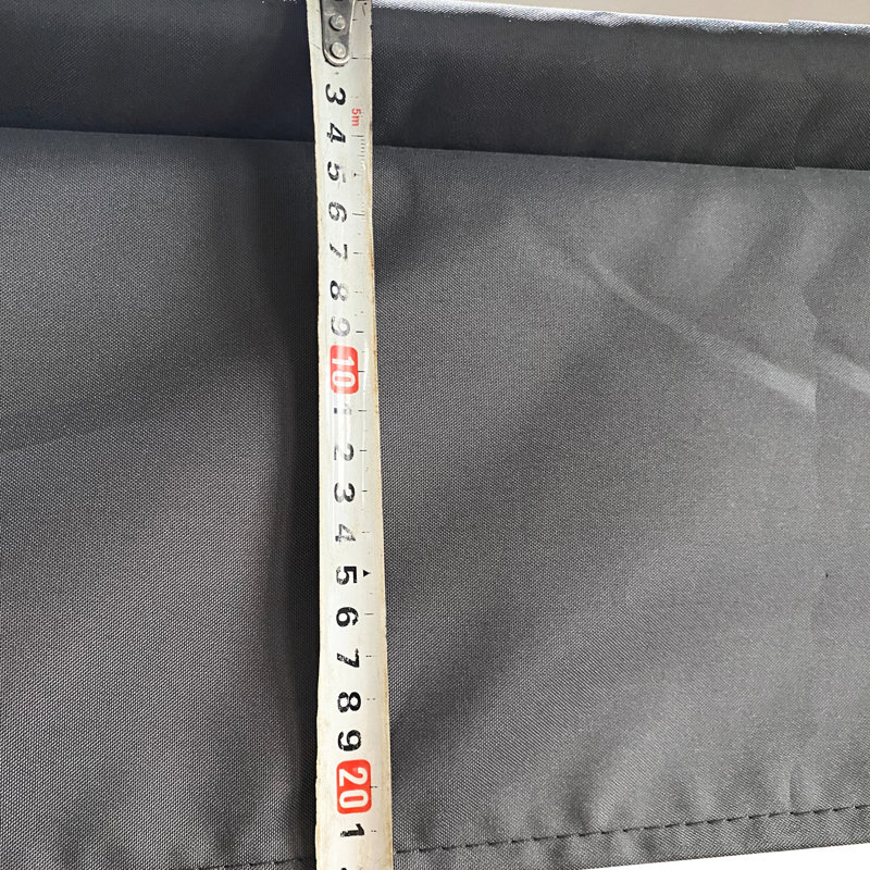 Auvent de remplacement pour pergola extérieure 13 x 10 pi - Gris, hydrofuge, abri de patio protégé, gris, facile à assembler