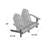 Langport Solid Wood Acacia Outdoor Bench