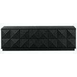 Patty 4 Door Wood Media Stand