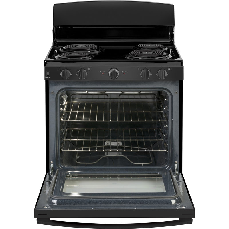 30" 5 cu. ft. Freestanding Electric Range, Black