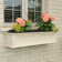 The Anastasiya Resin Window Box Planter with Water Reservoir