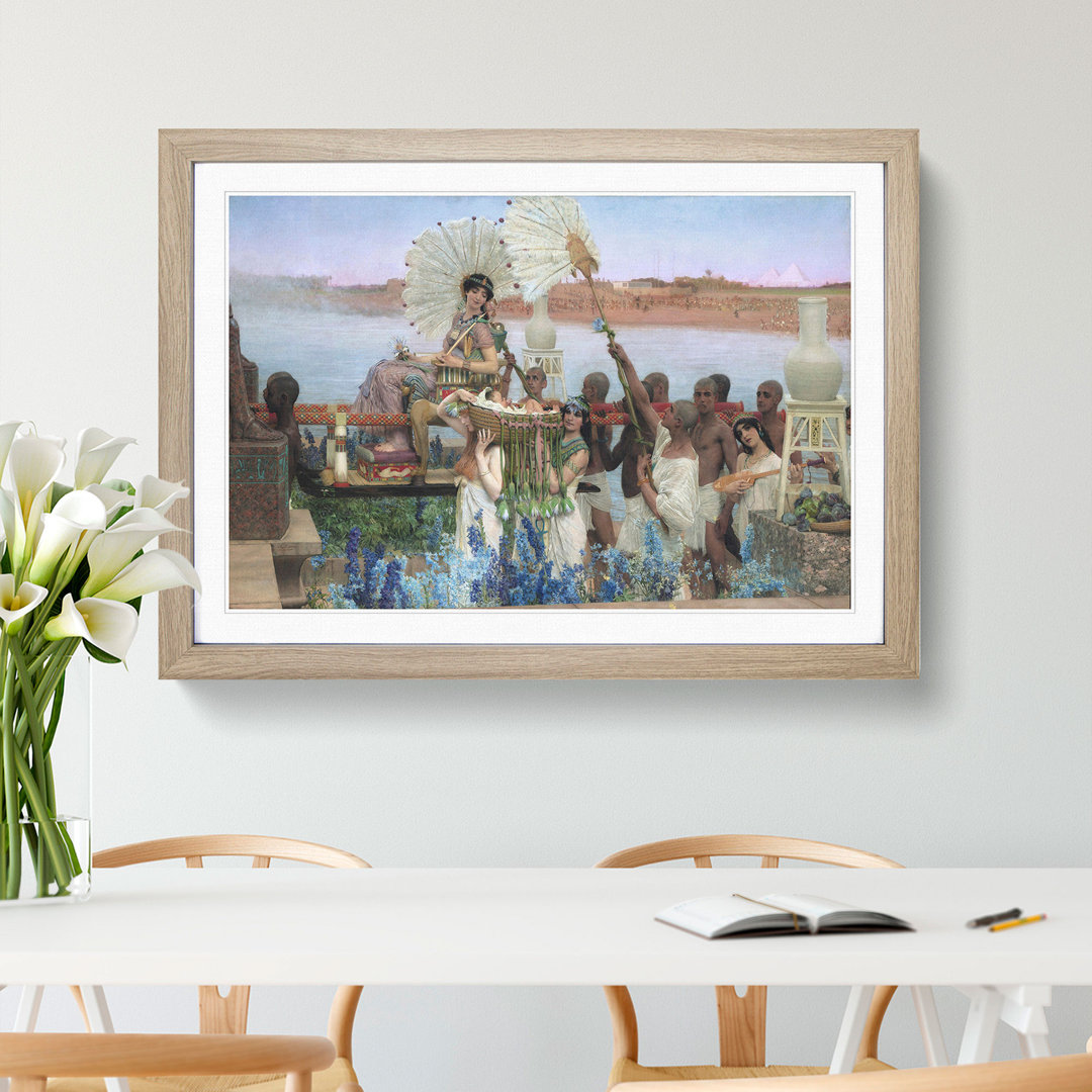 The Finding of Moses by Lawrence Alma-Tadema - Picture Frame Painting