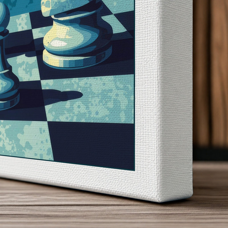 Queen's Last Stand Modern - Wrapped Canvas, 36x24 - 91.4 x 61.0 cm, White Border