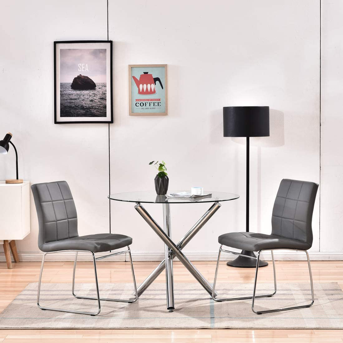 Round discount modern chair